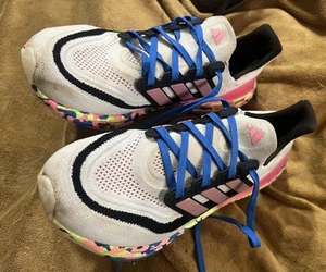 Adidas Damen "UltraBoost Light" Running Lucid Pink Leopard IE3063 Größe 9 - Bild 1 von 6
