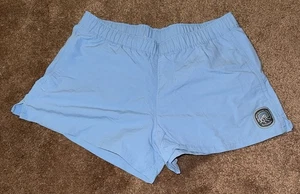 Patagonia Women's Barely Baggies Shorts 2.5" Light Blue Size Small Netplus - Picture 1 of 5