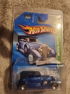 Hot Wheels 2010 Treasure Hunt Classic Packard 3/12 Blue - Picture 1 of 2