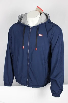 Chaqueta forrada Hunter Baltico Jersey para hombre cremallera completa sudadera con capucha Naval Academy A8258HUM Foto 1 de 4