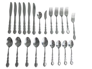 flatware stainless steel Replacement Vintage Japan Aviva Fork Spoon Knife - Picture 1 of 12