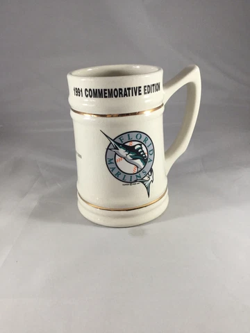 Vintage Florida Marlins Mug Cover