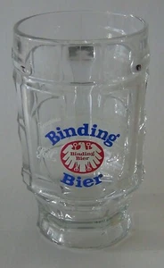 Vintage German Binding .4L Beer Glass Mug - circa 1980 - Sanahed #1241 - Picture 1 of 2