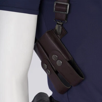 Resident Evil 4 León Camisa Arnés Axila Funda Cinturones Juegos con disfraces Disfraz Conjunto  Foto 1 de 4