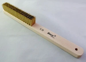 brosse laiton fil 0.10 mm pour travaux horloger Handbürste Messingdrahtborsten - Picture 1 of 1