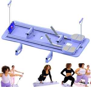 CHUCII Pilates Board, Pilates Reformer Set, Multi Functional Foldable Pilates... - Picture 1 of 13
