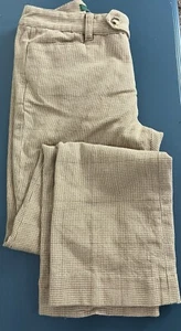 Ralph Lauren Adelle Dress Pants Women's 6P Tan Boot Cut Mid Rise - Picture 1 of 10
