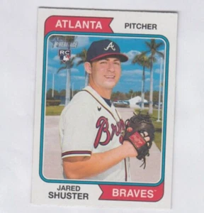 (12) Jared Shuster 2023 TOPPS HERITAGE HIGH NUMBER ROOKIE LOT #526 BRAVES - Picture 1 of 1