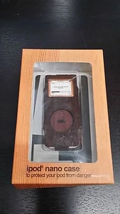 PAUL FRANK Brown Woodgrain iPod Nano Case. NIB w/tags - Picture 1 of 3