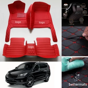 For 1996-2024 Honda CR-V Car Floor Mats Carpets Custom Waterproof Auto Mats - Picture 1 of 37