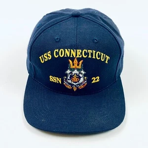 Cappello veterano sottomarino veterano USS Connecticut SSN 22 berretto ricamato diretto veterano marina - Foto 1 di 4
