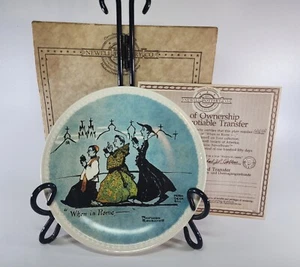 Norman Rockwell Collector Plate "When In Rome" Vintage - Picture 1 of 4