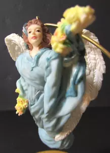 Hallmark Primavera Ornamento Pasqua 1998 ANGELI GIOIOSI Senza Scatola - Foto 1 di 10