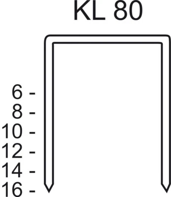 SCHNEIDER AIRSYSTEMS Heftklammer KL 80/10 CNK/3000 DGKC420005 (3,61 EUR/1000 Stück)