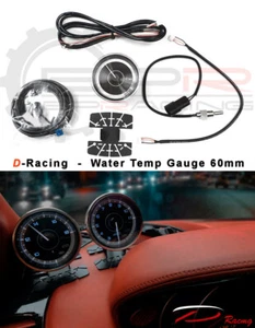 D-Racing F1 Series 60mm JDM Stepper Motor Water Temperature Gauge - Picture 1 of 2