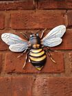 Honey Bumble Bee wall art hanger 2 Sizes to choose Garden Wall Shed Decor.