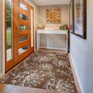 3×5 Feet Extra Large 1/10" Ultra Thin Front Door Mat Indoor Entryway Area Rug... - Picture 1 of 6