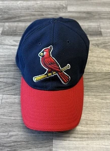 St. Louis Cardinals Baseball Cap Blue Red Hat Team MLB New Era Small/Med Boys - Picture 1 of 8
