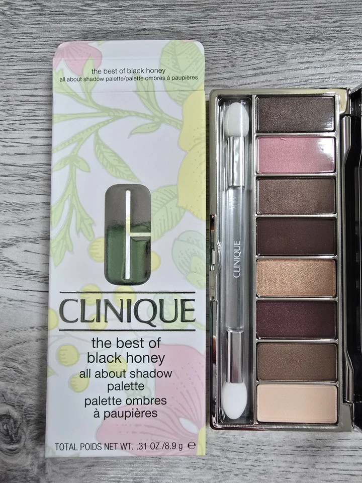 Clinique The Best of Black Honey All About Shadow Palette | 8.9g/0.31oz | NIB - Image 1 of 1