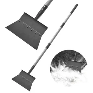 Garden Cleaning Shovel Snow Shovel Ice Scraper 54 inch Adjustable Handle Heav... - Picture 1 of 7