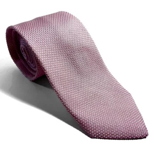 Light Pink Silk Grenadine Tie (Handmade in Italy) - Picture 1 of 3