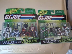Gi Joe Valor Vs Venom Kamakura Storm Shadow Figures MOC B.A.T.S - Picture 1 of 2
