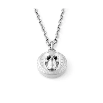 Collar PHILIPP PLEIN Hombre PJ8AA01NU Acero Inoxidable Calavera Foto 1 de 4