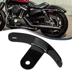for Harley Sportster Bobber Chopper Low Rider 1993+ Curved License Plate Bracket - Picture 1 of 8