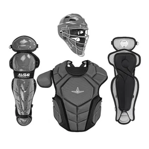 All-Star Top Star Youth 7-9 Baseball Catcher's Package - Graphite - Picture 1 of 1