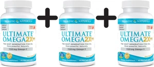 3 x Nordic Naturals Ultimate Omega 2X Mini, 1120mg Strawberry - (666,61 EUR/kg) - Bild 1 von 1