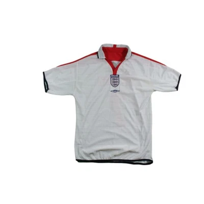 Maillot football vintage Angleterre domicile N°7 BECKHAM 2004-2005 - Photo 1/4