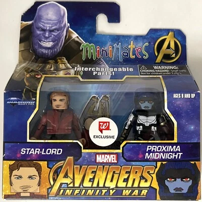 Minimates Avengers Infinity Wars Star Lord Proxima Midnight Walgreens 2017 - image 1 of 4