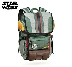 Star Wars Boba Fett Backpack Laptop Bag Travel Outdoor Student School Bags Large - Bild 1 von 11