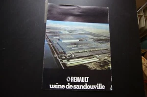Katalog Prospekt Renault Werk Sandouville - Bild 1 von 4
