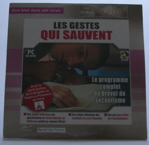 LES GESTES QUI SAUVENT SECOURISME BNS PREMIERS SECOURS PC CD ROM NEUF SCELLÉ - Photo 1/2