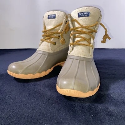 Botas impermeables de pato Sperry para mujer talla 4M botas de agua salada Foto 1 de 4
