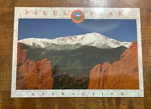 Pikes Peak Summit Attraction Postcard "I made it" stamp 1998 - Picture 1 of 2