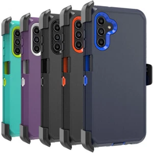 Für Samsung Galaxy A13 5G Hülle Stoßfest Cover + Gürtelclip passt Otterbox Defender - Bild 1 von 46