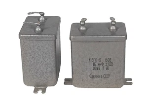 MBGP-2 15 uF 160V ±10% SOWJETISCHE PAPER PIO AUDIO KONDENSATOREN OTK/RAUTE MENGE-1 - Bild 1 von 1