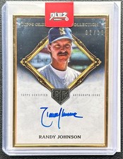 2023 Topps Gilded Collection Randy Johnson Gold Framed Hall of Famers Auto #2/10