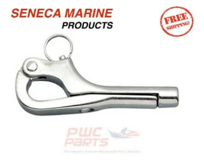 SENECA MARINE PRODUCTS SENECA Marine Stainless 316 PELICAN Hook 1/4" 5/16" 1/2" RH UNF S0162-00XX