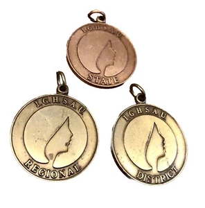 Iowa Girls High School Athletic Union 1995 Basketball Champion IGHSAU Medal LOT - Picture 1 of 8