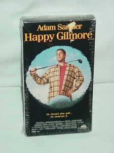 Happy Gilmore VHS Tape Adam Sandler Golfing Comedy PG 13 Classic Good Reviews - Picture 1 of 2
