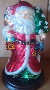 Thomas Pacconi 30 Years Classics Weihnachtsmann Figur aus mundgeblasenem Glas 2004  - Bild 1 von 7