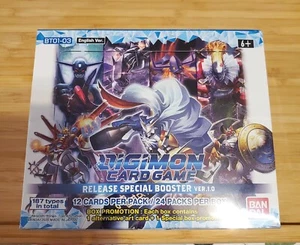 Digimon Release Special Booster Ver 1.0 Booster Box (BT01-03) Brand New Sealed - Picture 1 of 1