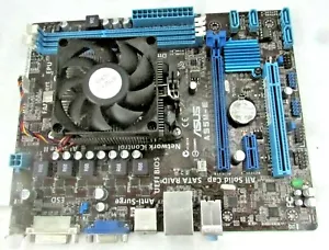 ASUS A55M-E MOTHERBOARD +AMD A4-5300 CPU + H/S AND FAN - Picture 1 of 2