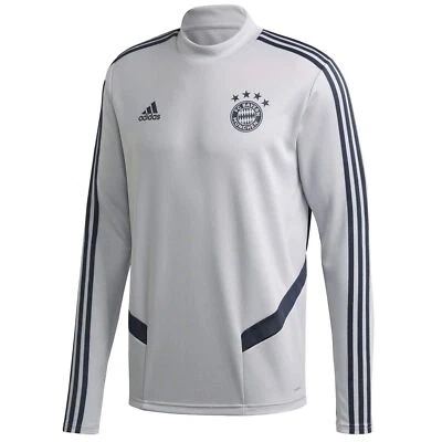 adidas FCB Trainings Top FC Bayern München T-Shirt Longsleeve 2019/2020 Grau