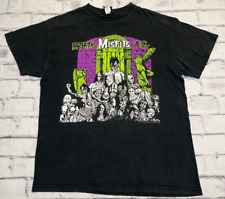 The Misfits Shirt Medium Black Vintage 2002 Earth A.D Punk Rock Band Tee Music