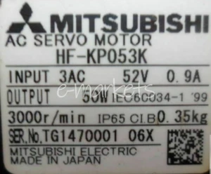 NUEVO UNO Servomotor Mitsubishi HF-KP053K HFKP053K - Imagen 1 de 1