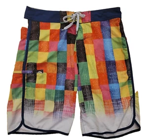 Wailoa Herren Boardshorts Gr. 32 Badehose Hawaii Spandex Stretch Strand Vintage 92416 - Bild 1 von 8